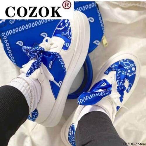 2021 Women Casual Shoes New autumn Fashion Splicing Ribbon Sneakers Breathable Woman Sneaker Lace Up Ladies Vulcanize Shoes