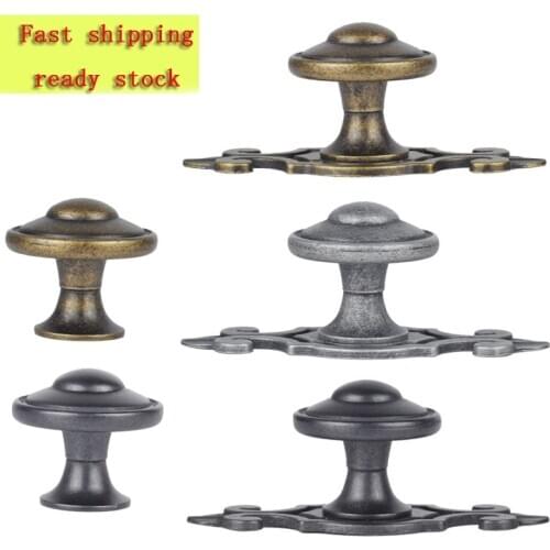 1PC Antique Bronze Furniture Knobs Pull Classical Zinc Alloy Kitchen Drawer Cabinet Cupboard Door Handle Knobs Hardware