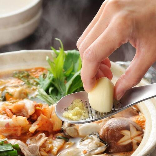 1PC Useful Ginger Garlic Grinding Graters Tea Spoon Cooking Tool Utensils Lemon Zester Garlic Presses Kitchen Accessories