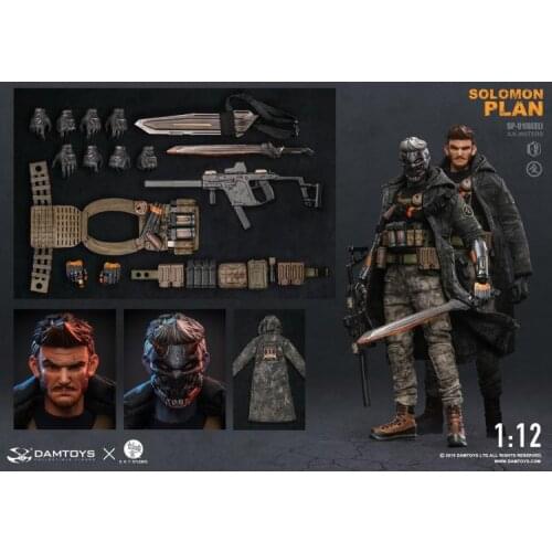 6 inches 1/12 Action Figuressoldiers DAMTOYS style and reflected social Solomon plan o baal spot