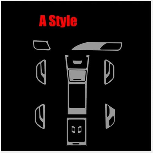 Car-Styling New Car Interior Trim Dashboard Clear Paint Protective Film Stickers for Lincoln Continental 2017-2018