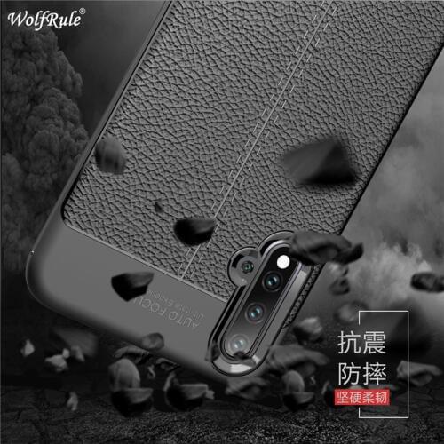 Case Huawei Nova 5 Phone Cover Shockproof Luxury Leather Soft TPU Case For Huawei Nova 5 Pro Case Nova 5 / Nova 5 Pro Funda