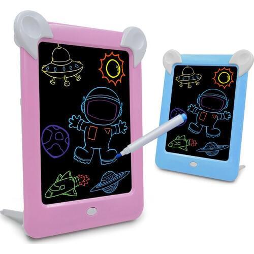 Writing and Drawing Board Doodle Board Toys LED Writing Tablet with Stylus Smart Paper for Kids Birthday Christmas Gift Dropship