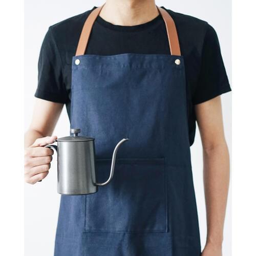 Apron European Danish Apron Nordic Fashion Home Kitchen Simple Adult Apron