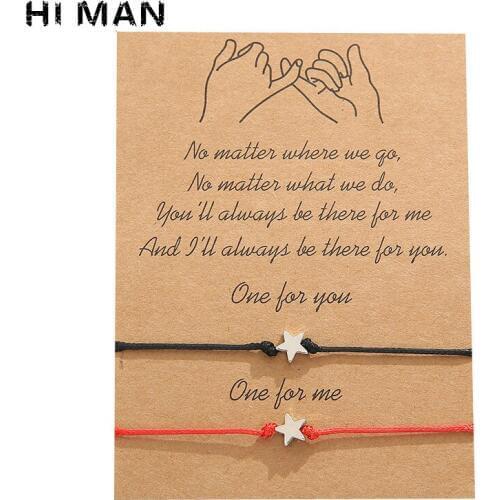 HI MAN Blue Bracelets