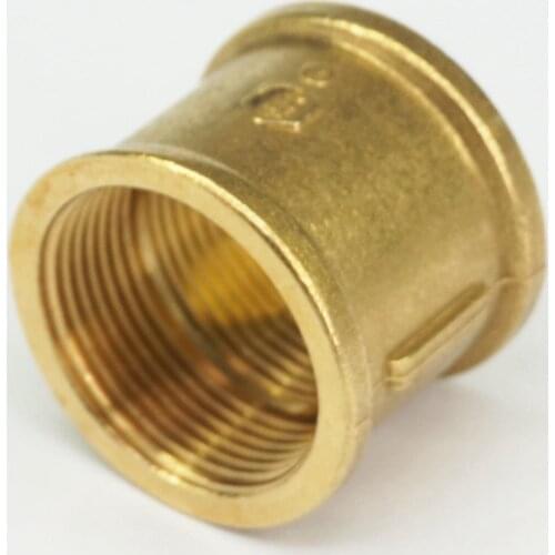 1.1/4" BSP Female Thread Brass Pipe Fittings Hex Nut Rod Connector Coupling