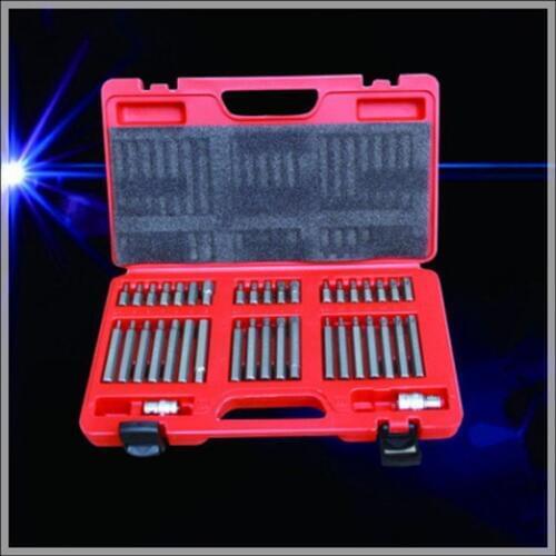40pcs Star Spline Hex Cross Slotted Socket Bit Set Tool Kit Garage Repair Tools Multi-functional Combination Tool Set