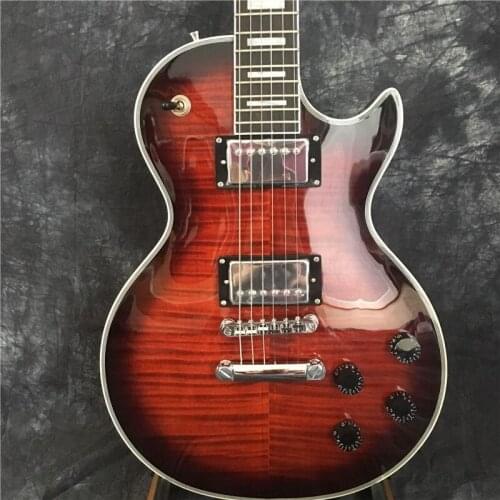 Wholesale customized electric guitars, flame maple guitars and 22-fret guitars can be customized according to your needs. Top qu