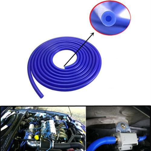 Multi-colored 4mm Silicone Vacuum Tube Hose Silicon Tubing 1M for Car Cooling System