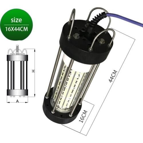 1000W marine fishing light fishing boat light deep-sea lighting set fish light ocean fishing boat fish lure light