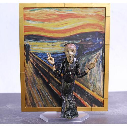 The Table Museum Figma SP-086 The Scream PVC Action Figure Figurine Collectible Model Toy