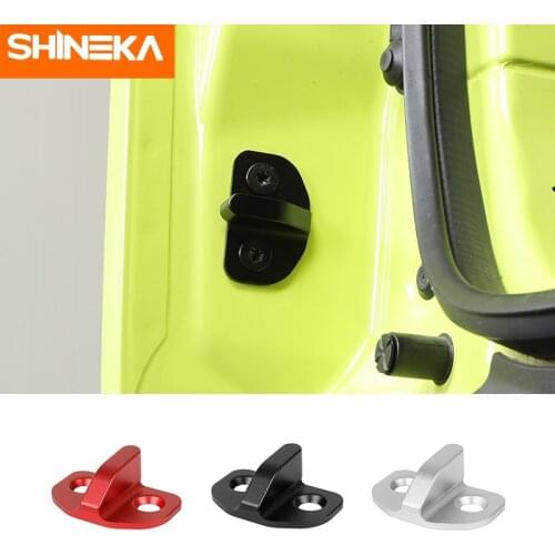 SHINEKA Interior Mouldings For Suzuki Jimny Car Tail Door Tailgate limiting Protection Cover Accessories For Suzuki Jimny 2019