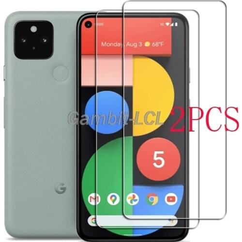 For Google Pixel 5 6.0" Tempered Glass Protective ON Pixel5 GD1YQ, GTT9Q Screen Protector Phone Cover Film