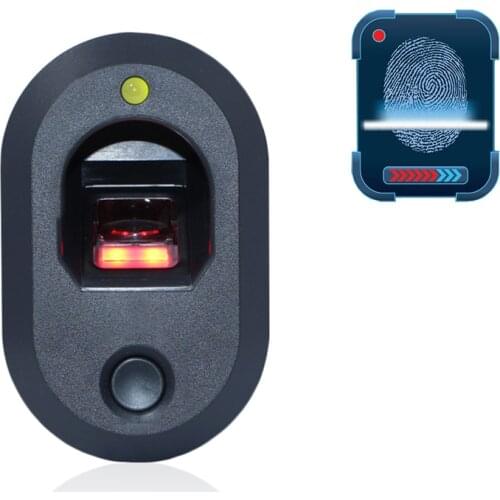 1 Set Mini Fingerprint Lock For Safe Box Drawer Cabinet Recharge Small Electric Lock With Cylinder PCB Power Charger