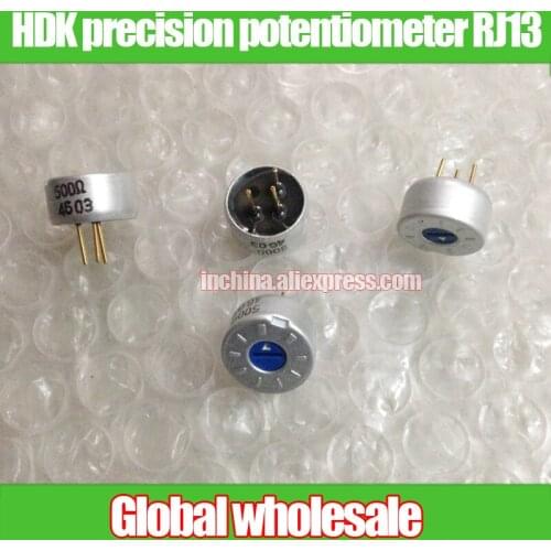3pcs Japanese HDK precision adjustable potentiometer RJ13 / 500R 2K 5K 10K 100K variable resistor