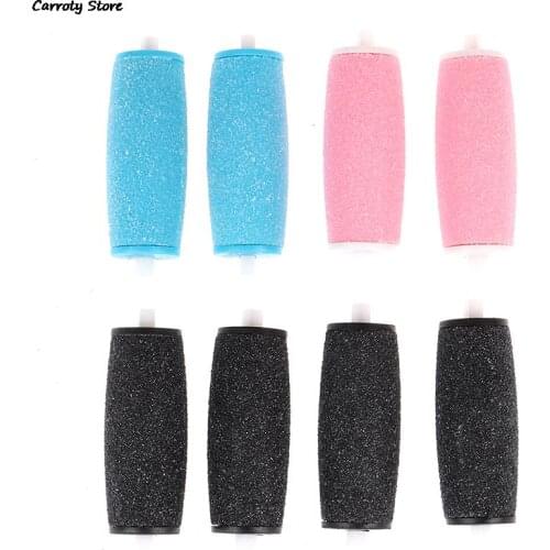8PCS/Set Foot care tool Heads Pedi Hard Skin Remover Refills Replacement Rollers For Scholls File Feet care Tool
