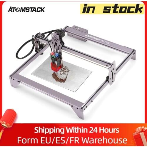 ATOMSTACK A5Pro 40W Laser Engraver CNC Laser Engraving Cutting Machine 410x400 Spot Compression Eye Protection Fixed-Focus Laser