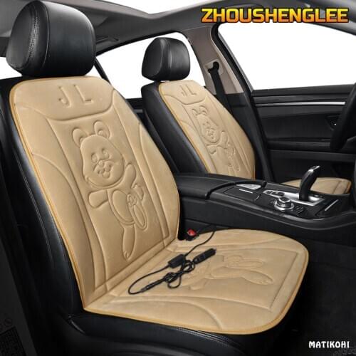 12V Heated car seat cover for Fiat all model Linea Bravo Ottimo Viaggio punto Perla palio Weekend Winter Pad Cushions