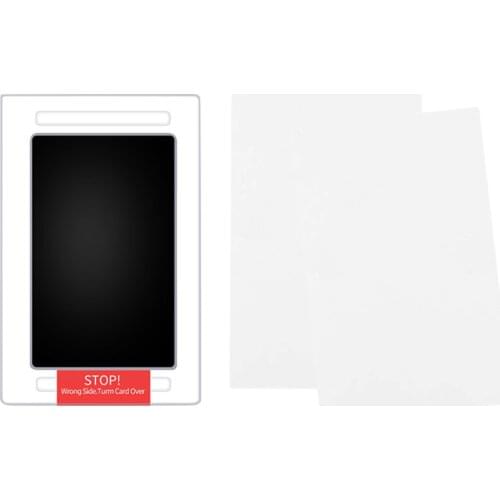 Premium No-Mess Ink Baby Footprint & Handprint Ink Pad Safe and Non-Toxic Ink Perfect New Baby (Black)