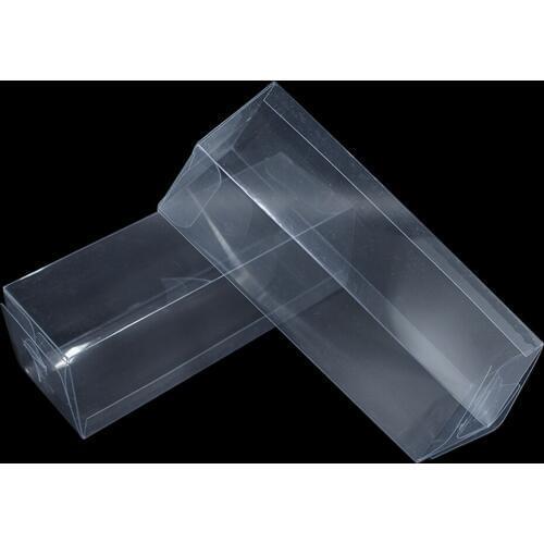 DHL Transparent PVC Heat Shrink Wrap Box Candy Gift Packaging Box Clear PVC Shrink Film Waterproof Plush Toy DIY Crafts Display