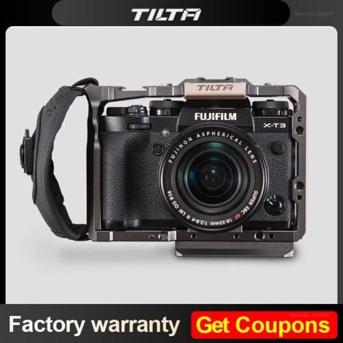 Tilta dslr camera cage full cage or Fujifilm XT3 X T3 and X-T2 Camera Top Handle Side focus handle XT3 ACCESSORIES