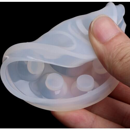 Round Silicone Resin Mold DIY Jewelry Pendant Making Tool Mould Handmade Craft X7YC