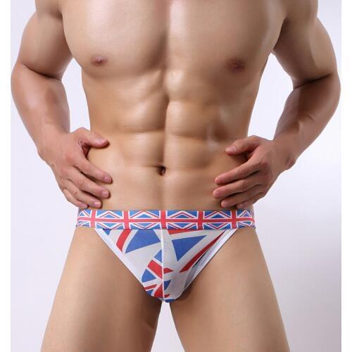 Mens Underwear Mens Sexy Print Breathable Sexy Underwear Comfortable Mens Underwear Panties Shorts Cueca Mens Underwear