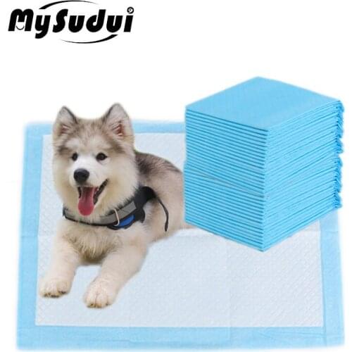 MySudui Absorbent Cat Dog Pee Pad Quick Dry Dog Diapers Pad Puppy Small Medium Large Dog Training Pee Pads Cleaning Supplies