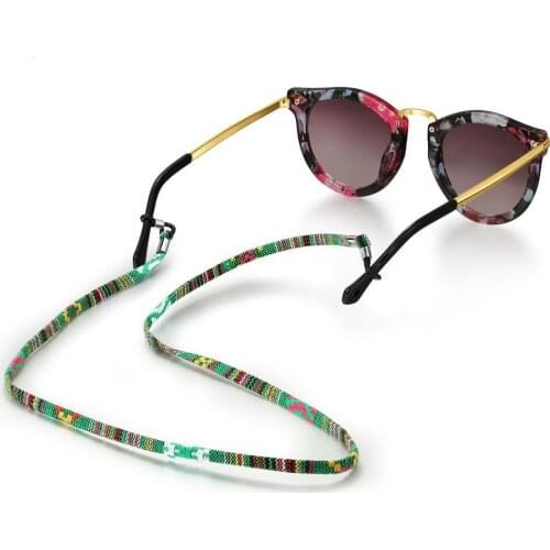 New Eyeglass Sunglasses Cotton Neck String Cord Retainer Strap Eyewear Lanyard Holder Glasses Chain Eyewear Accessories