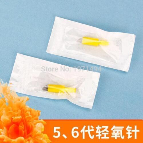 New arrival 50 bag No-scab 30 pin 32 pin Semi-permanent fog eyebrow needle manual pen dedicated needle Smoke eyebrow tattoo tool