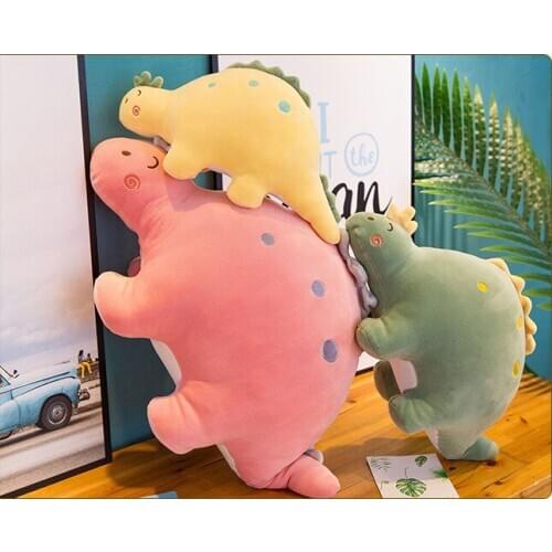 New style lovely cartoon Triceratops dinosaur plush toy soft cotton toy throw pillow birthday gift h0997
