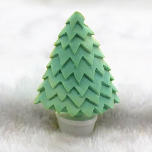 P659 Christmas tree potted wax sheet mold