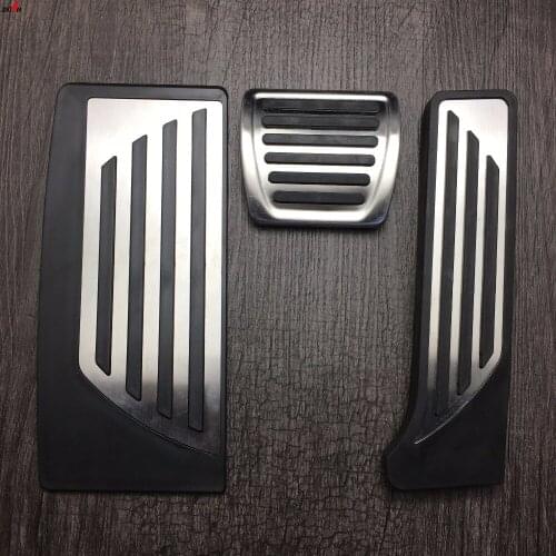 AT Gas Brake Footrest Foot Pedal Cover For Alfa Romeo Giulia LHD 2017 2018