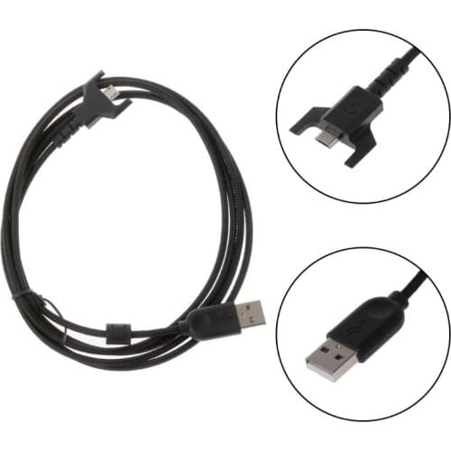 1Pc Durable USB Charging Cable Mouse Cable Wire for logitech G403 G703 G903 G900 Gaming Mouse G533 G633 G933 Headphone Cable