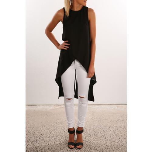 QXSLZQ Womens Black Shirts