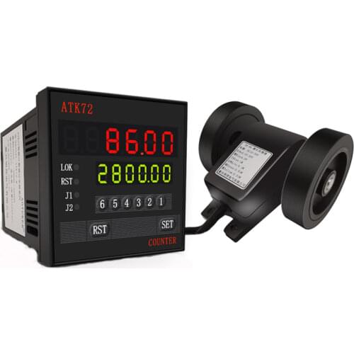 Electronic digital display ATK72-C meter counter Roller type meter wheel length measuring instrument