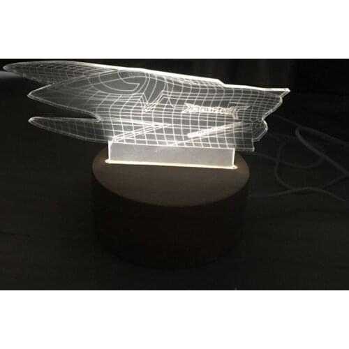 Tenshock F1 Boat 3D LED Night Light USB Light Small Good Gift