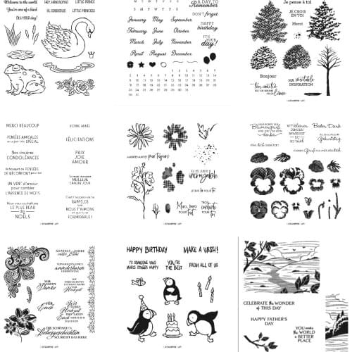 Forest theme background Cutting Dies & Stamps & Stencil Scrapbook Diary Decoration Stencil Embossing Template DIY Greeting