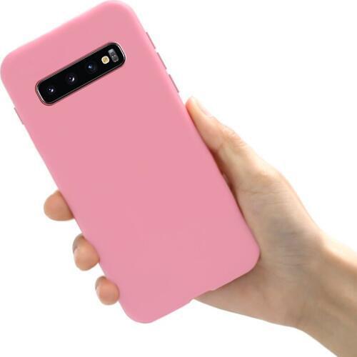 Protection Shell For Samsung Galaxy S10 S 10 Case Slim Silicone Matte Soft TPU Cover Cases For Samsung S10 Plus S10e Phone Cases