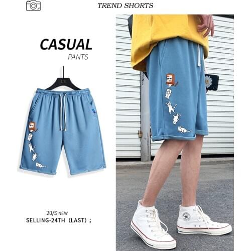 2020 Men Casual Shorts Summer Cotton Compression Streetwear Shorts for Men Korean Fashion Clothing High Waistline Short Pant 4xl