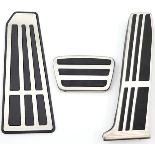 Aluminum Car Fuel Brake Pedal Rest Foot Pedal Cover For Toyota RAV4 RAV 4 Camry 70 Avalon 2018 2019 2020 Lexus ES GS Accessories