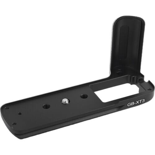 Aluminum Metal Quick Release L Plate Bracket Hand Grip for Fuji film X-T3 Camera Accessory