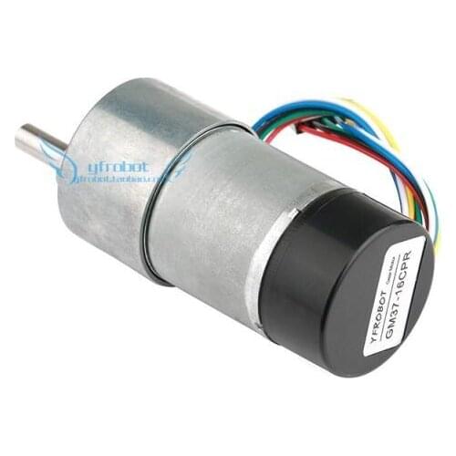 Large torque of jga37 DC motor with encoder Hall speed measuring self balancing vehicle