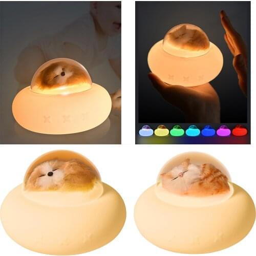 Toddler Night Light Cute Night Light with Touch Sensor Portable Silicone Night Light for Boys Girls Kids Infant