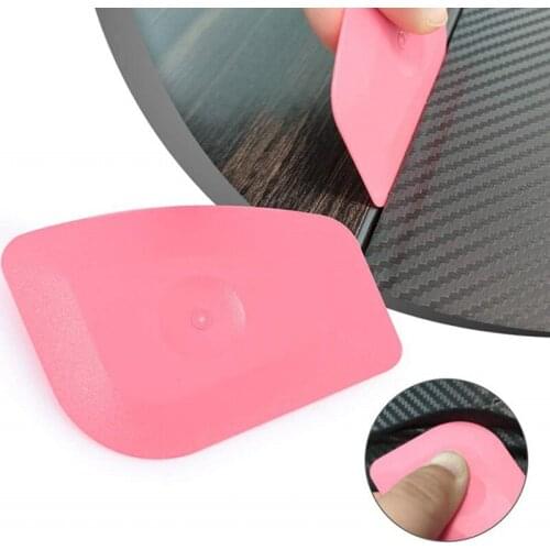 Foil Squeegee Vinyl Film Car Wrap Auto Home Office Car Film Sticker Install Cleaning Pink Scraper Window Tints Tool