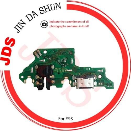 Head Jack Audio Charger Board Flex Cable USB Charging Dock Connector Microphone For Huawei Y9S Ribbon