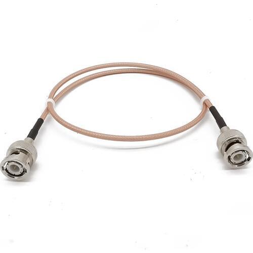 BNC Male to BNC Male with Connecting Line RF Coaxial Coax Cable Antenna Extender Cable Adapter Jumper 3-15M