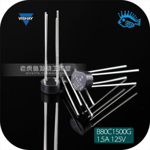 1pcs/10pcs VISHAY Circular Rectifier Bridge B80C1500G-E4/51 Brand New Original WOG Package MBL