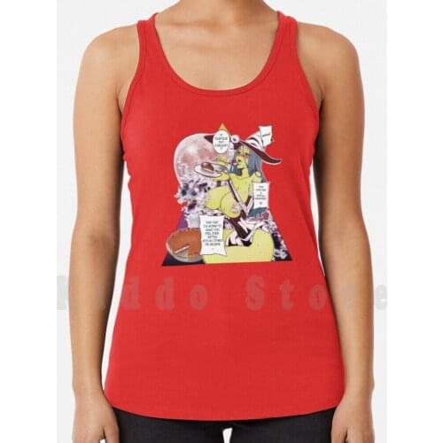 Pie By The Blood Moon tank tops vest 100% Cotton Hentai Manga Doujin Doujinshi Lewd Oppai Waifu Sexy Boobs