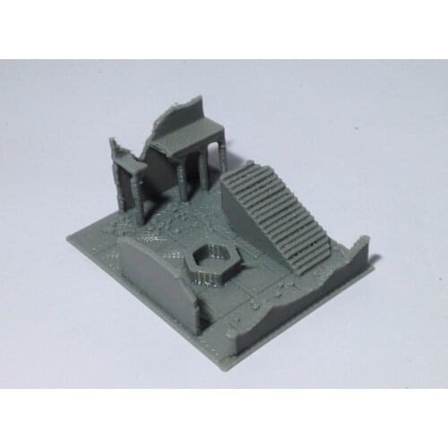 Outland Models Historical Castle Ruin / Remains Z Scale Train Railway Layout